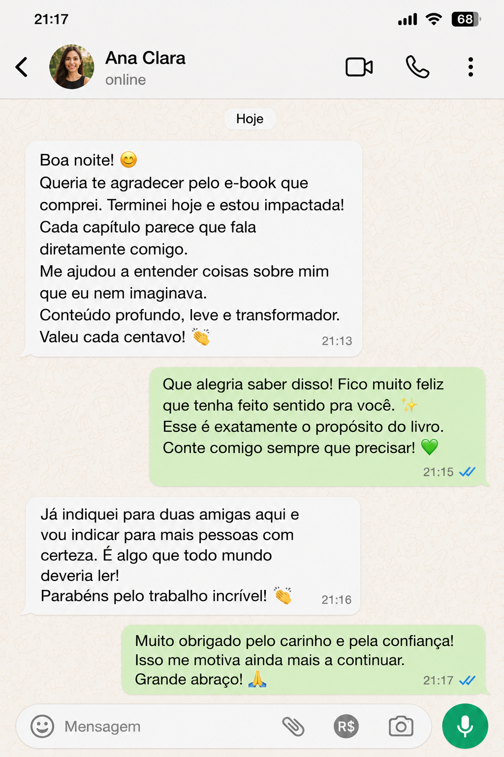 Depoimento Ana Clara