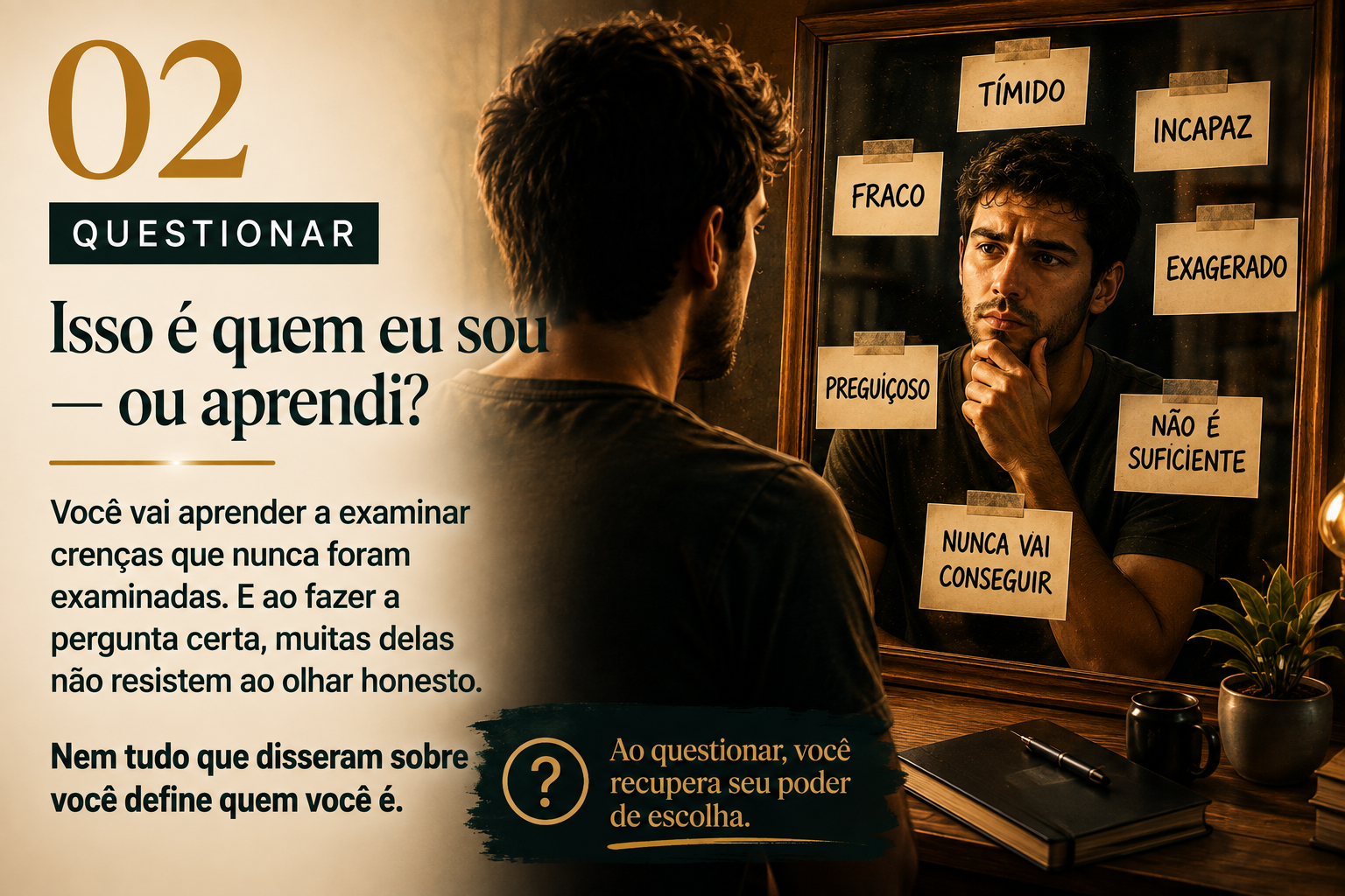 02 Questionar — Isso é quem eu sou ou aprendi?